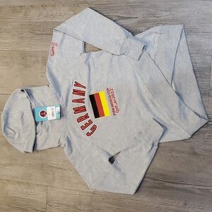FIFA World Cup Quatar Germany Hooded Sweatshirt Sixe Medium 10-12